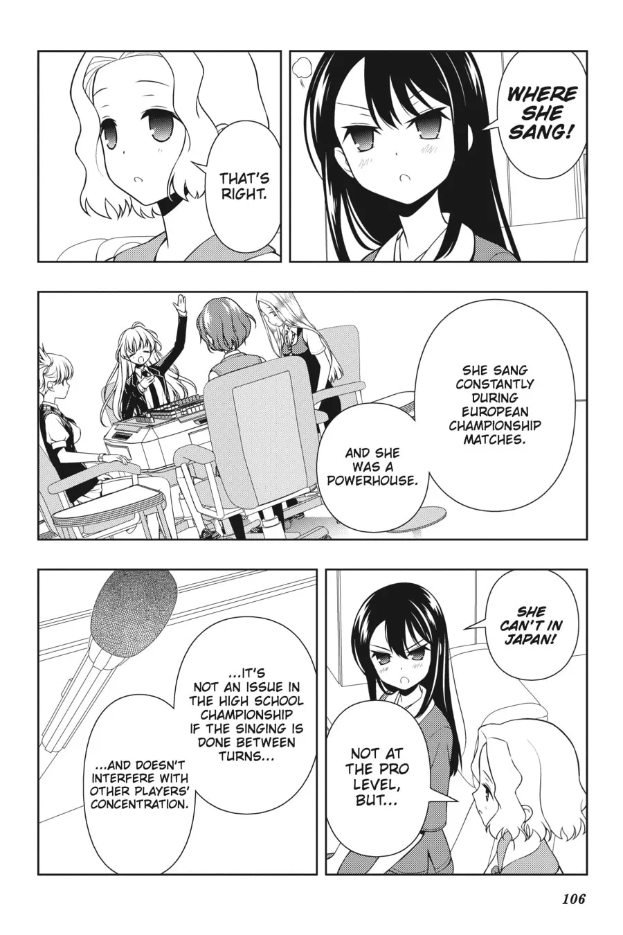 Saki Chapter 125 page 4 - 