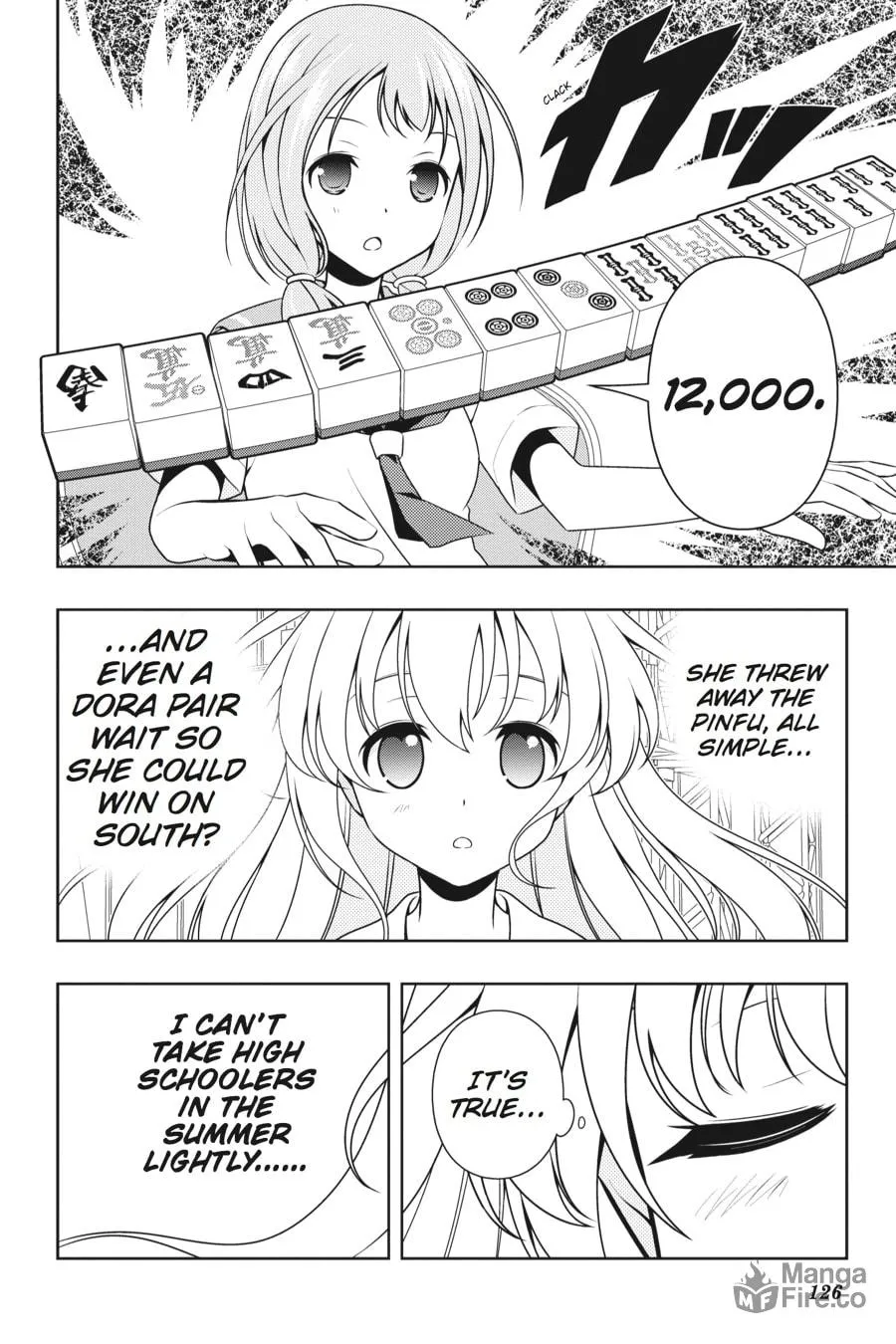 Saki Chapter 126 page 12 - 