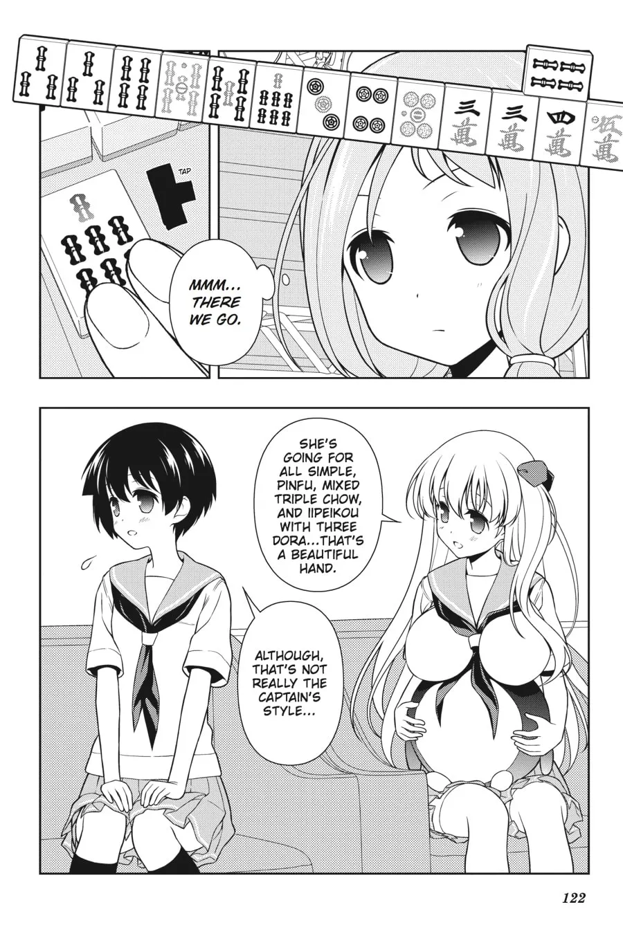 Saki Chapter 126 page 8 - 
