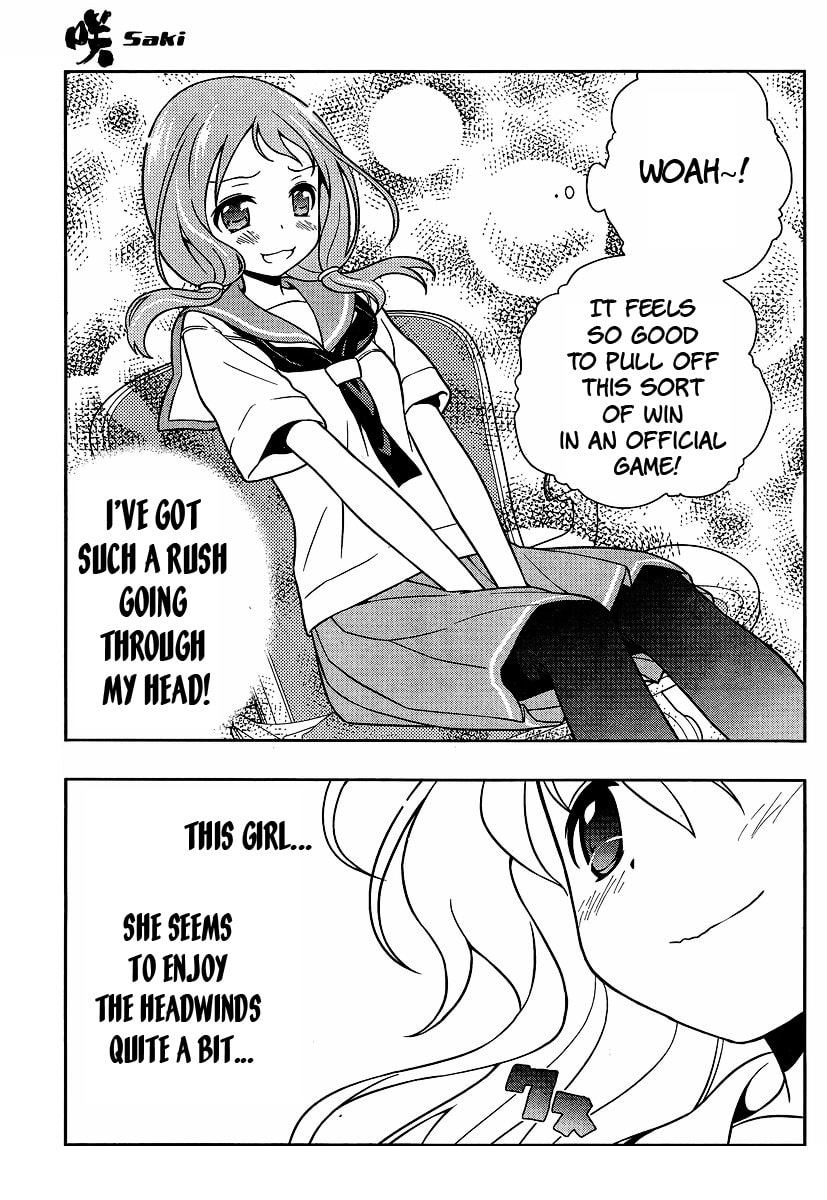 Saki Chapter 127.1 page 13 - 