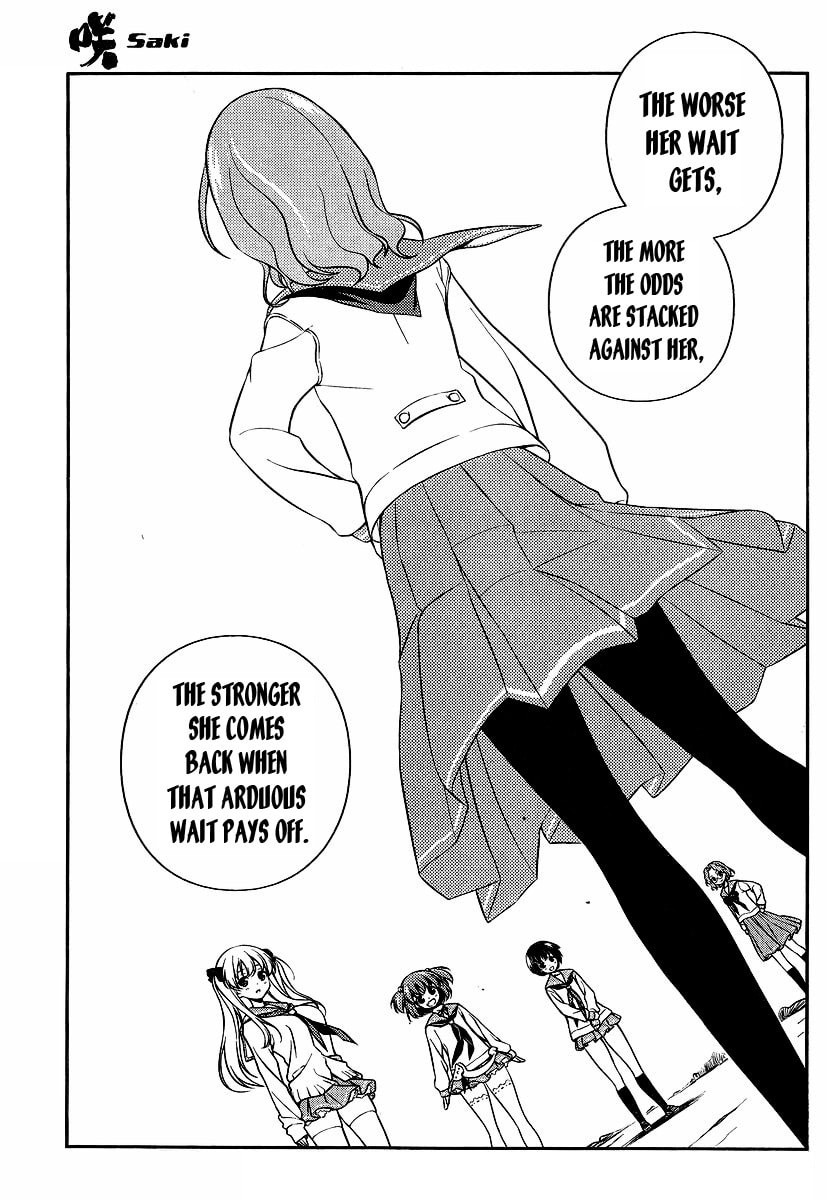 Saki Chapter 127.1 page 4 - 