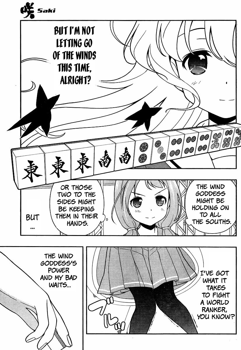 Saki Chapter 127.1 page 10 - 