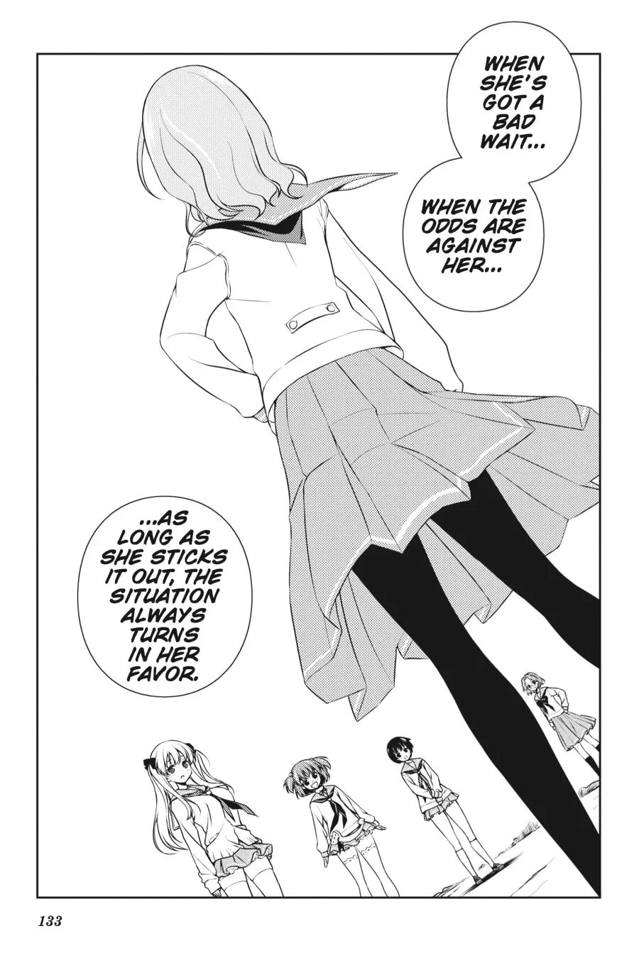 Saki Chapter 127 page 4 - 