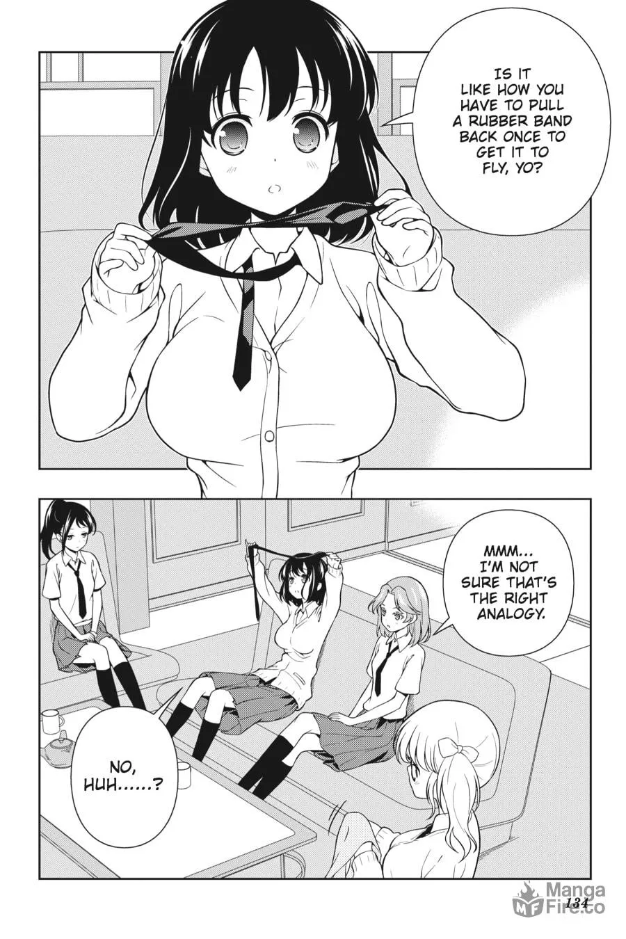 Saki Chapter 127 page 5 - 