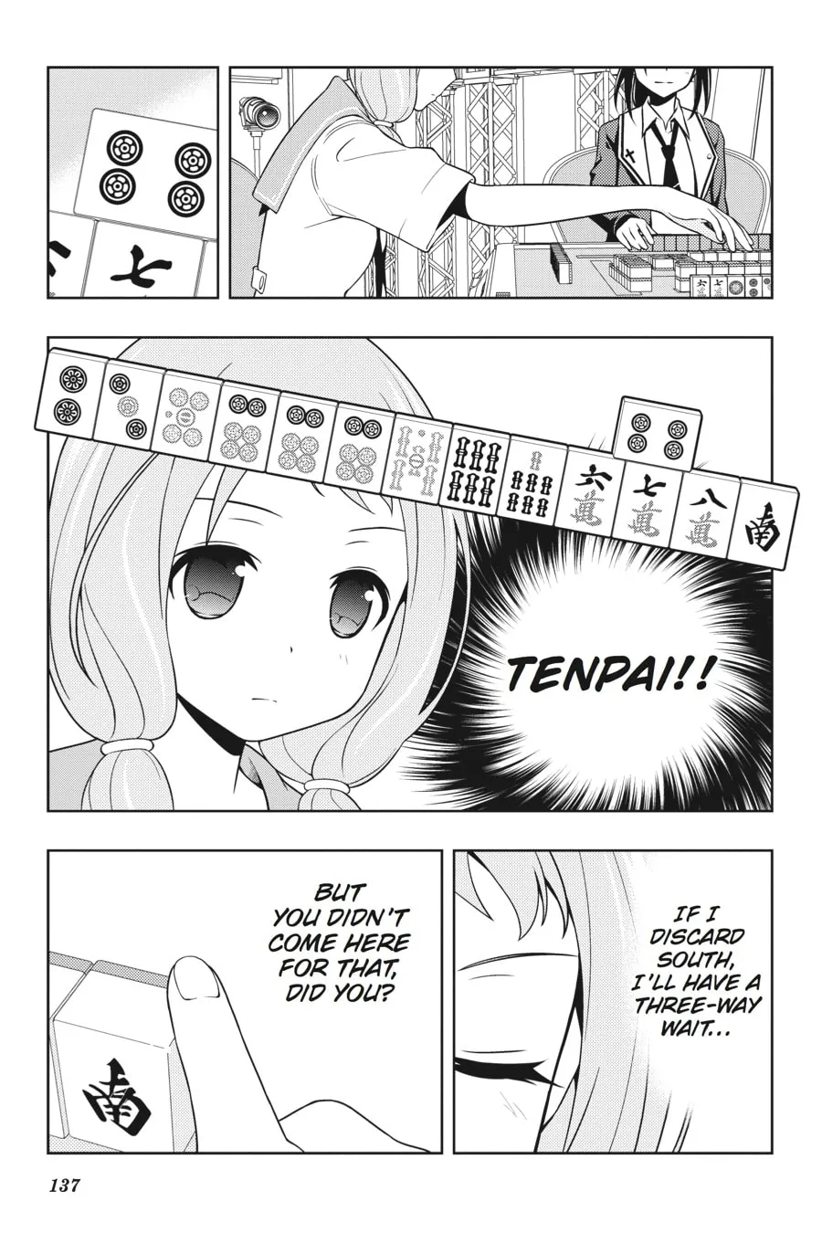 Saki Chapter 127 page 8 - 
