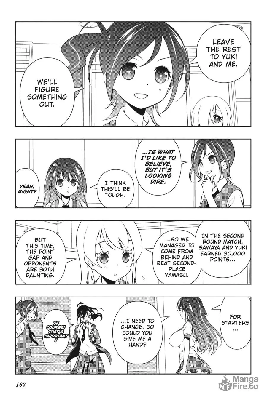 Saki Chapter 129 page 3 - 