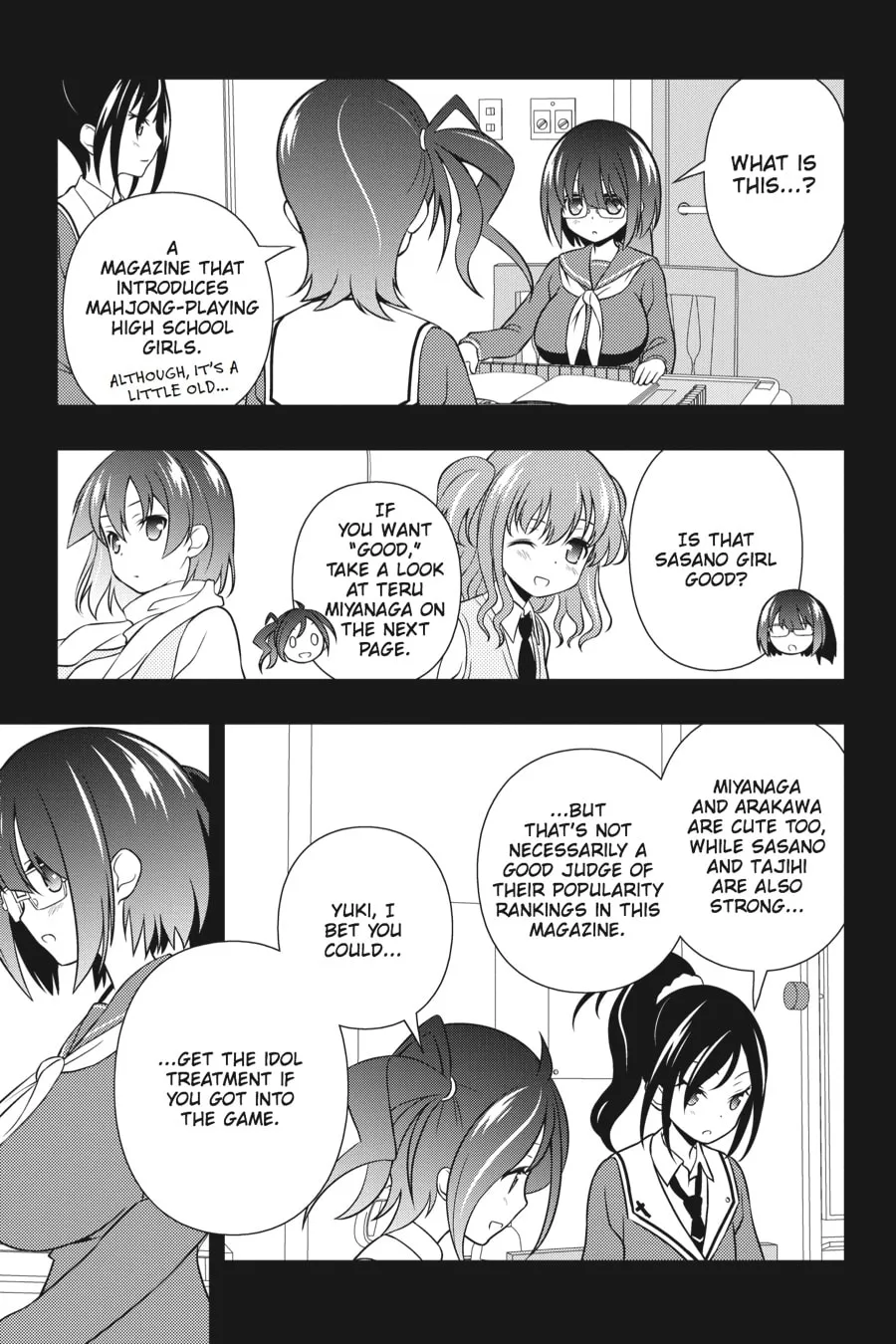 Saki Chapter 130 page 11 - 