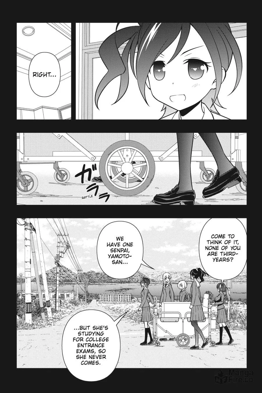 Saki Chapter 130 page 3 - 