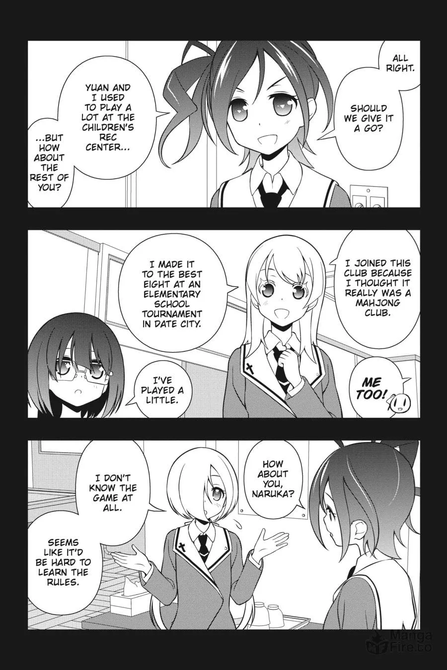 Saki Chapter 130 page 6 - 