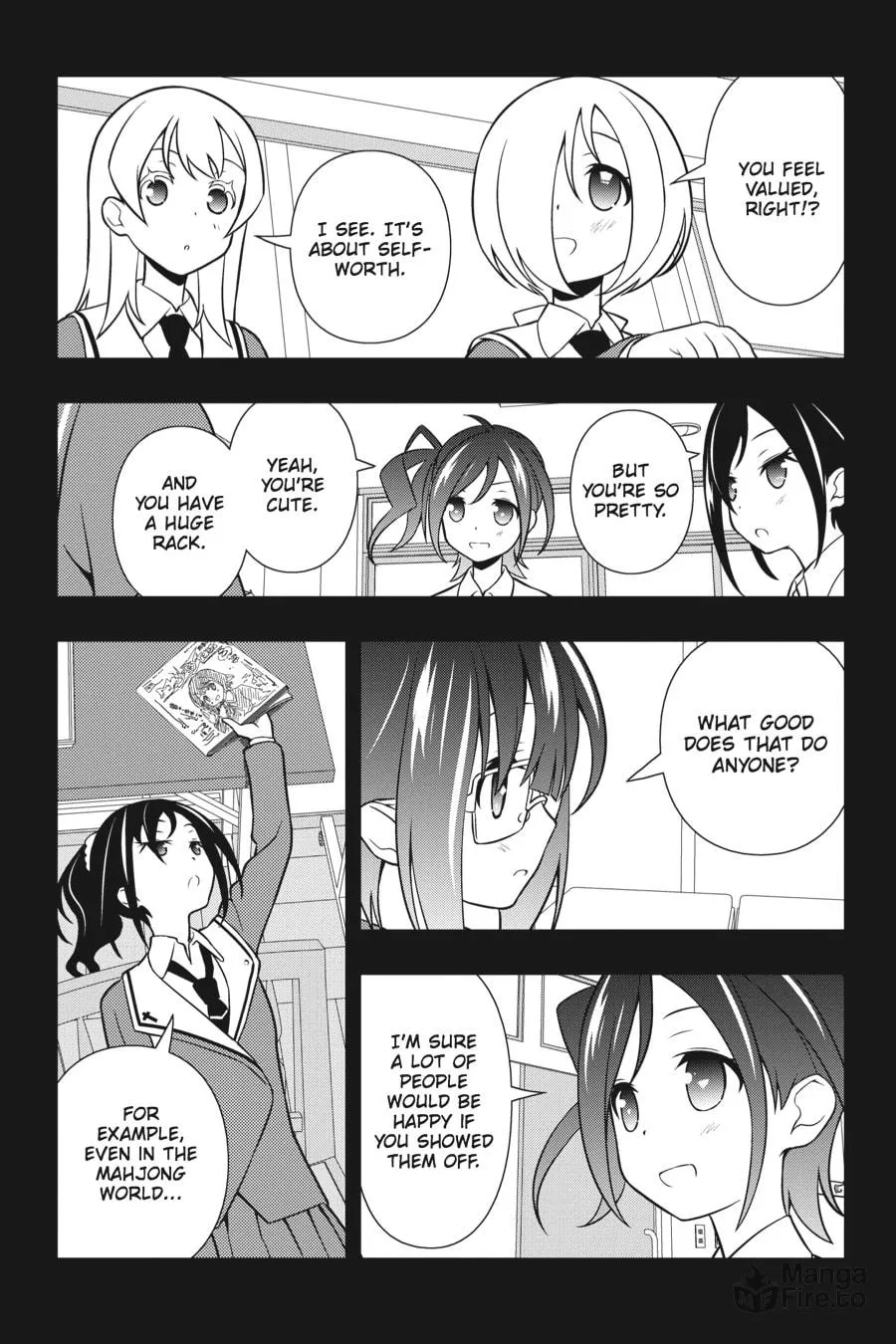 Saki Chapter 130 page 9 - 