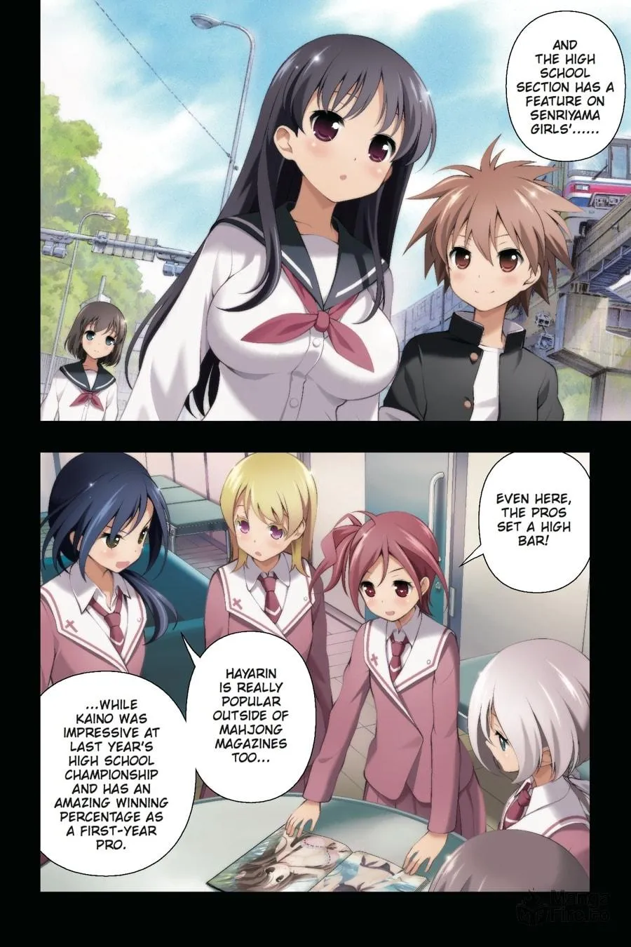 Saki Chapter 131 page 3 - 