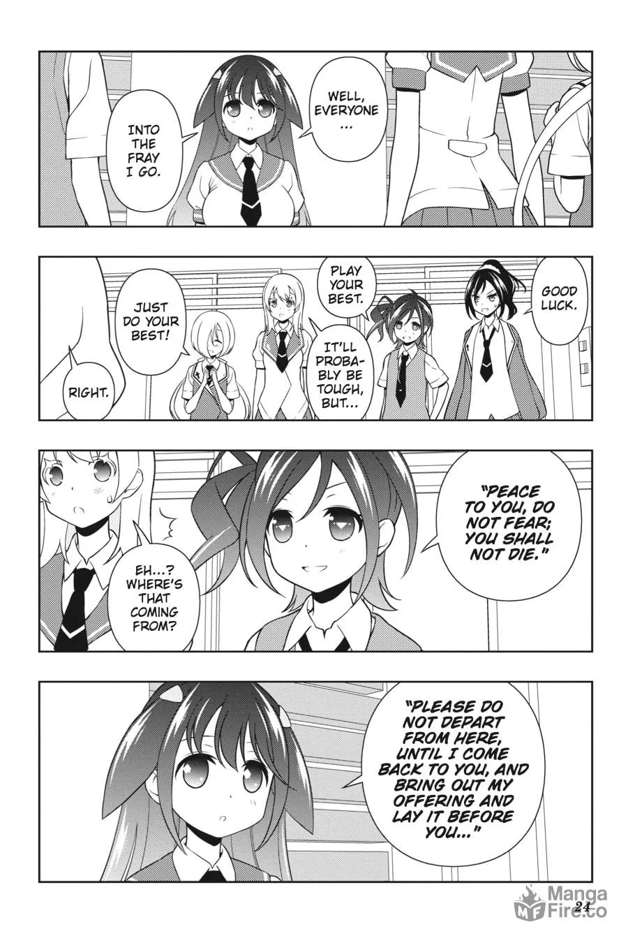 Saki Chapter 132 page 3 - 