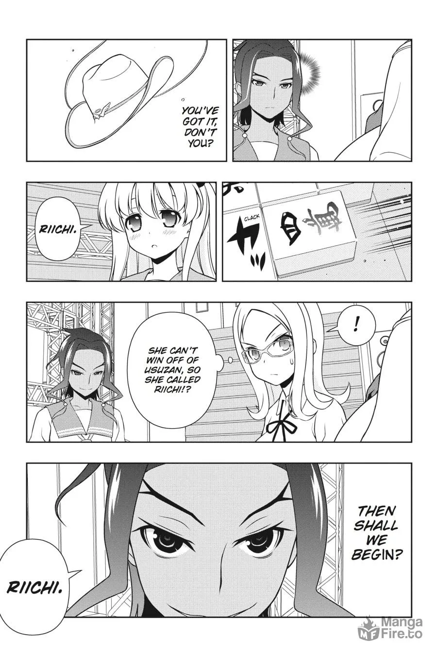 Saki Chapter 133 page 12 - 