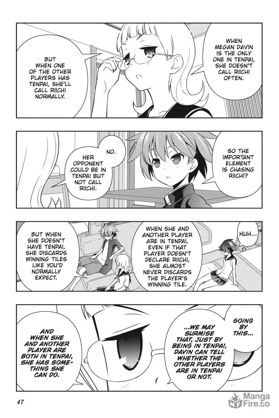 Saki Chapter 133 page 10 - 