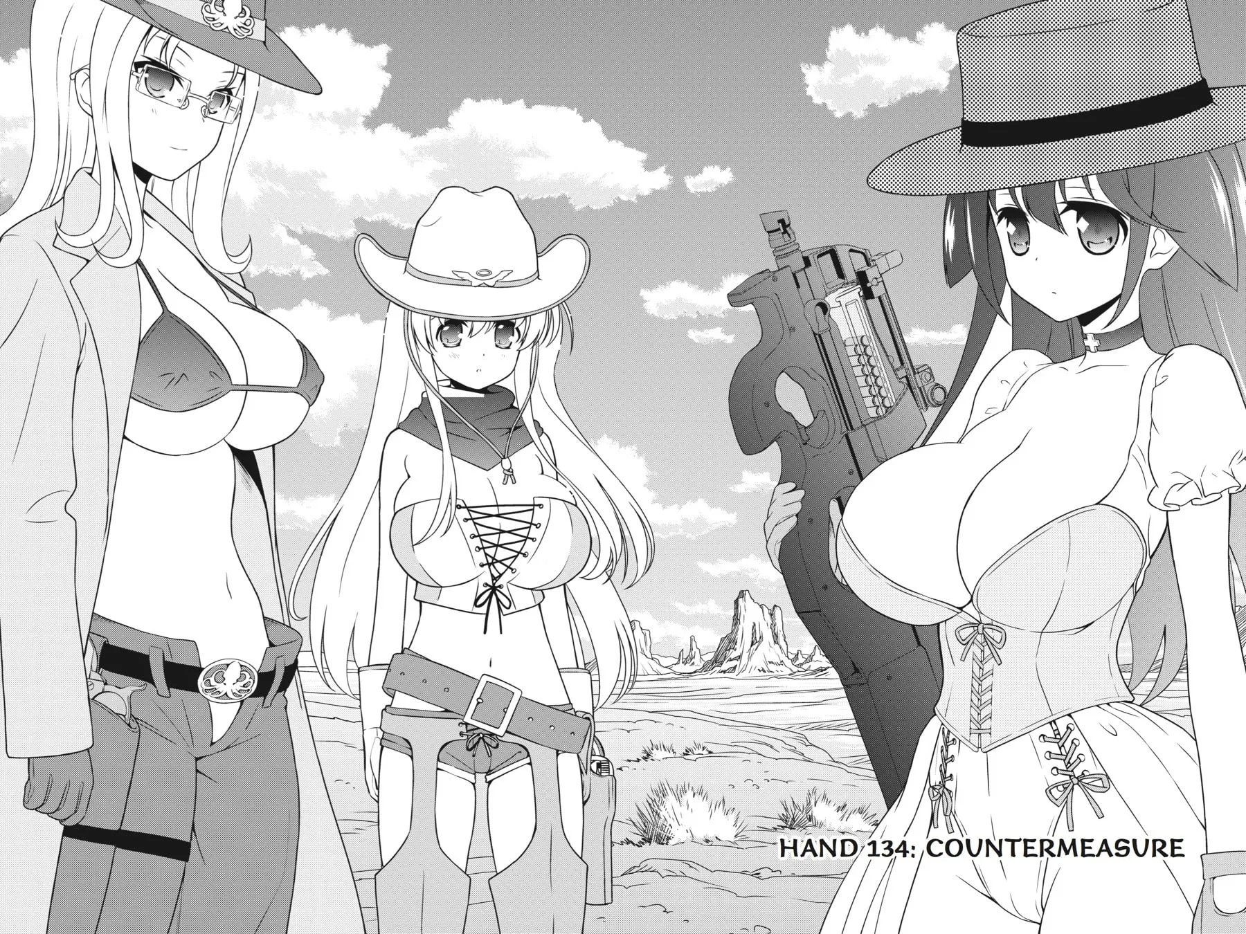 Saki Chapter 134 page 4 - 