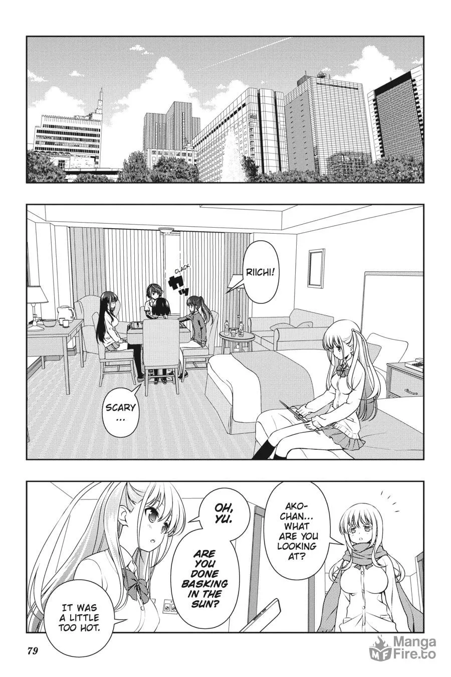 Saki Chapter 135 page 12 - 