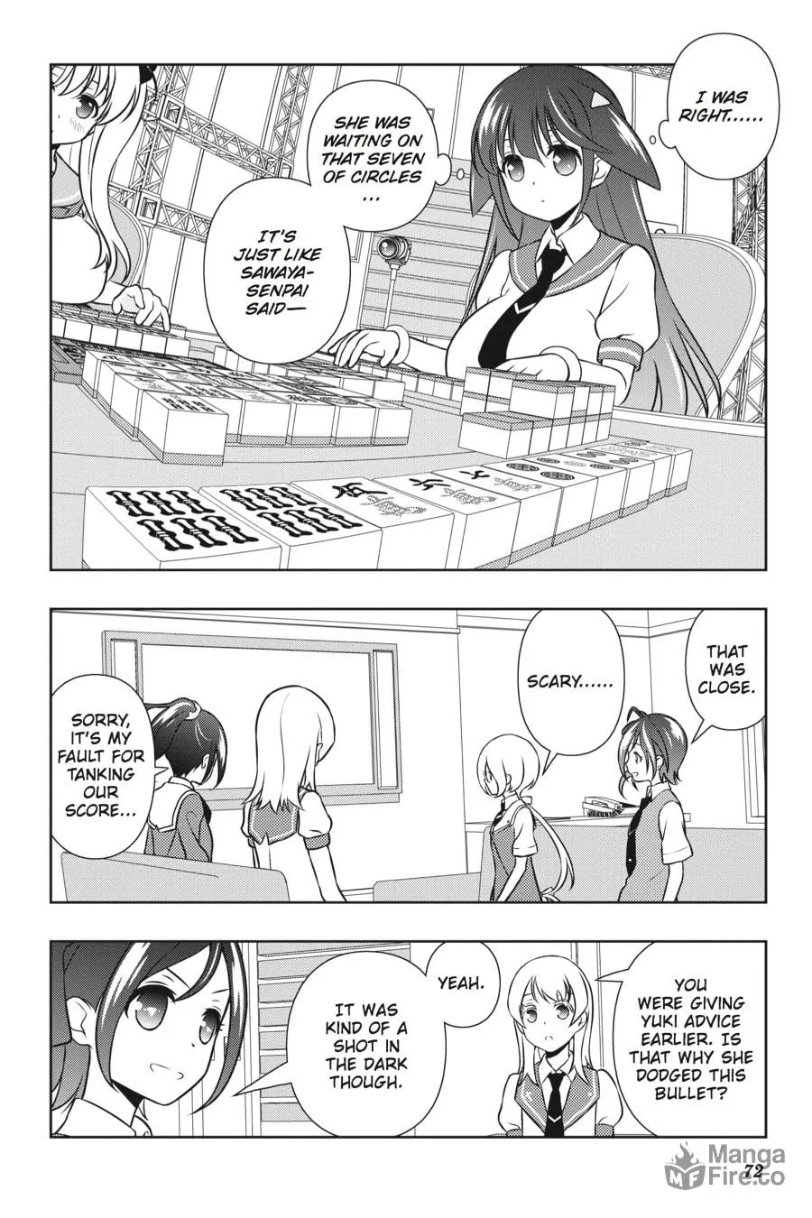Saki Chapter 135 page 6 - 