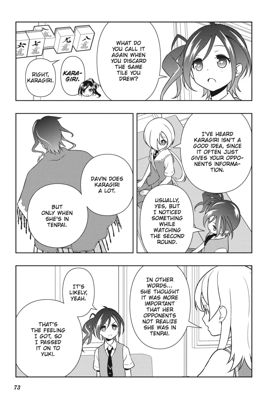 Saki Chapter 135 page 7 - 