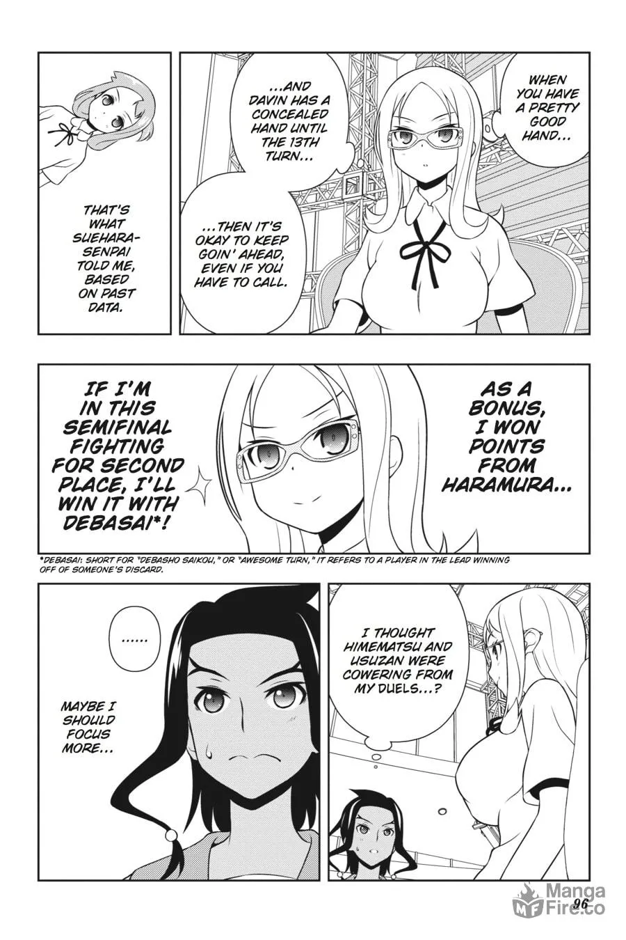 Saki Chapter 136 page 12 - 