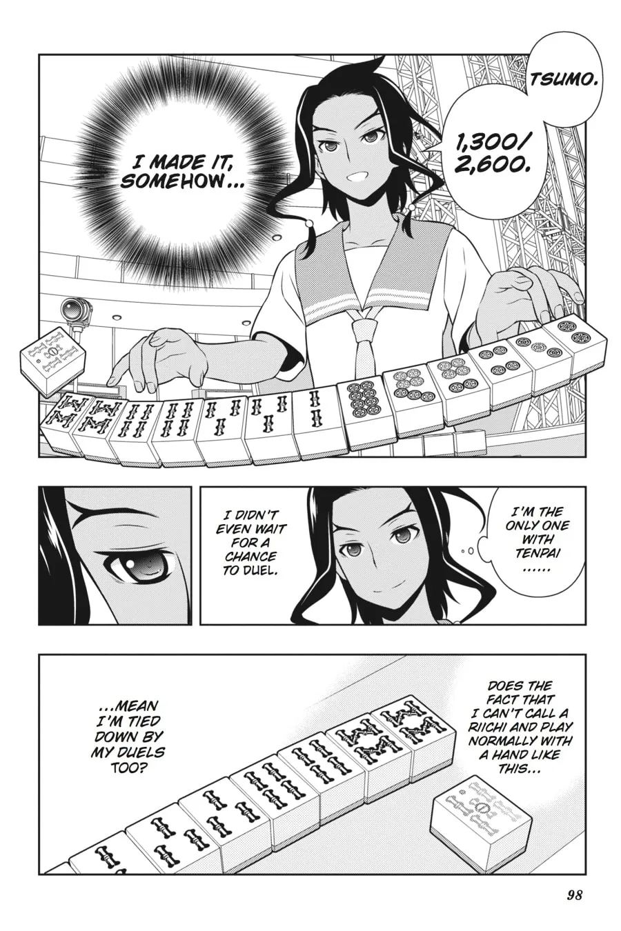 Saki Chapter 136 page 14 - 