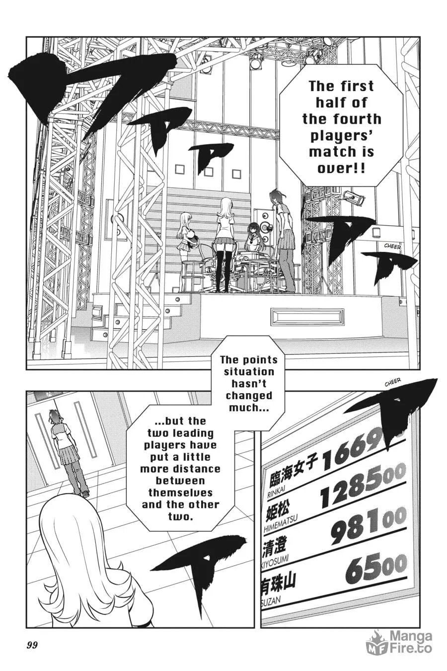 Saki Chapter 136 page 15 - 