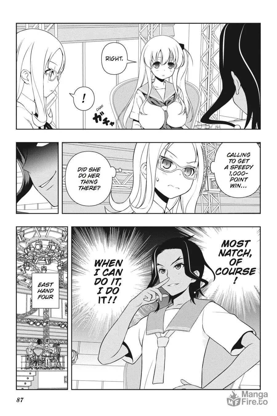 Saki Chapter 136 page 3 - 
