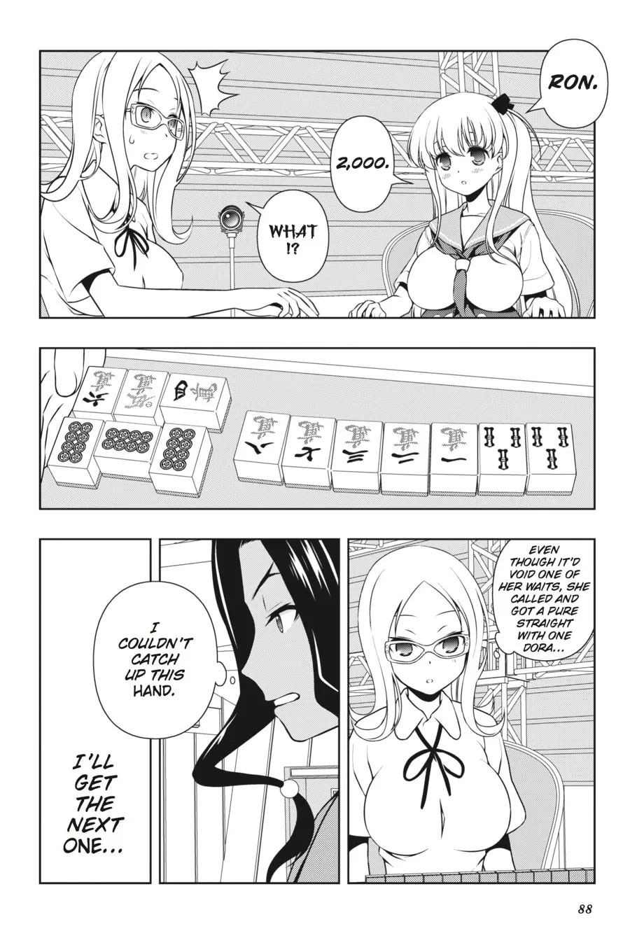 Saki Chapter 136 page 4 - 