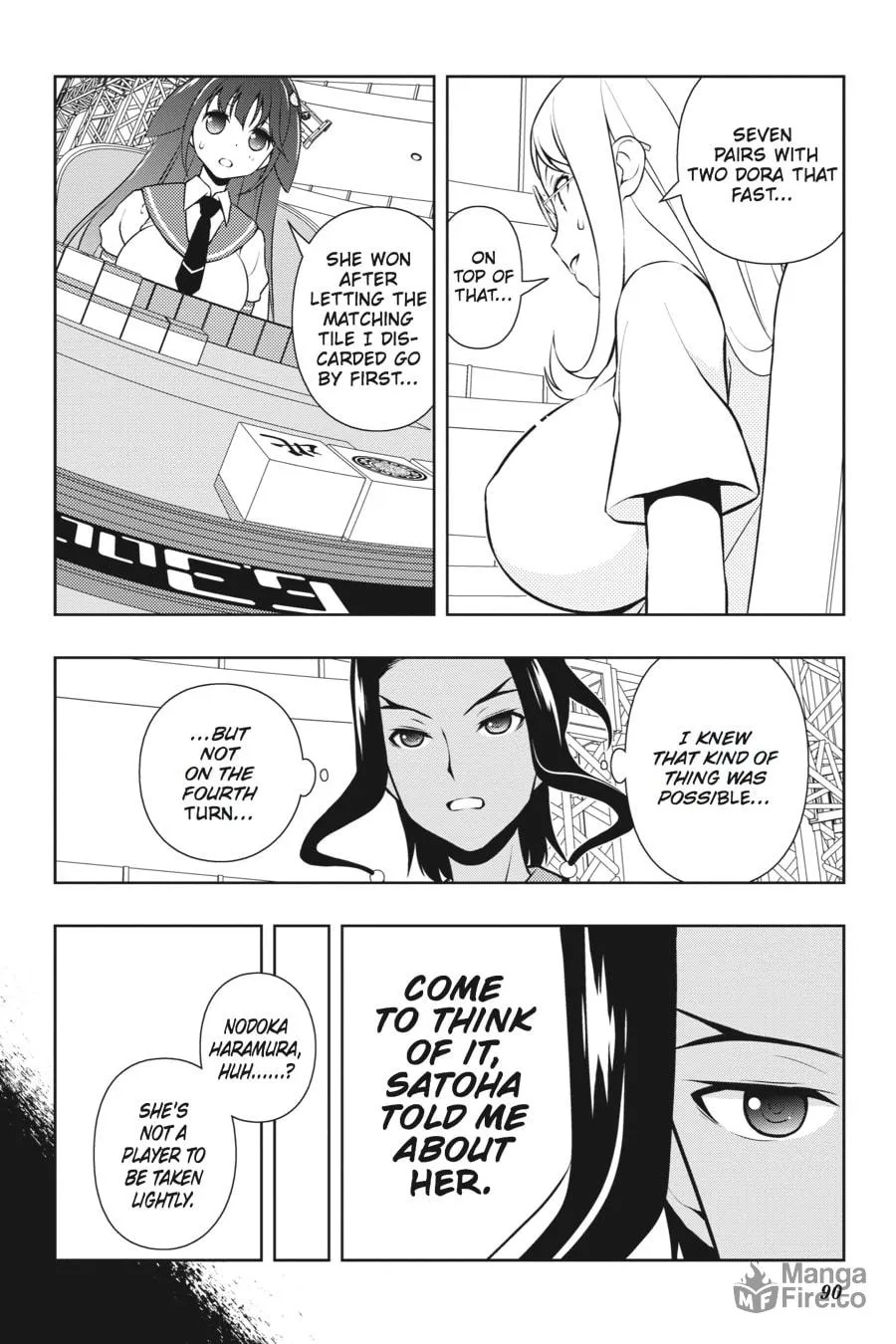 Saki Chapter 136 page 6 - 