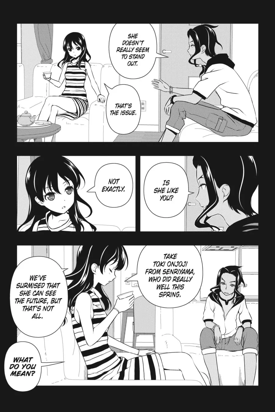 Saki Chapter 136 page 7 - 