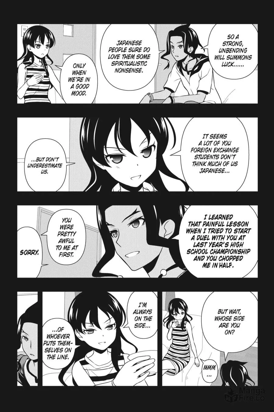 Saki Chapter 136 page 9 - 
