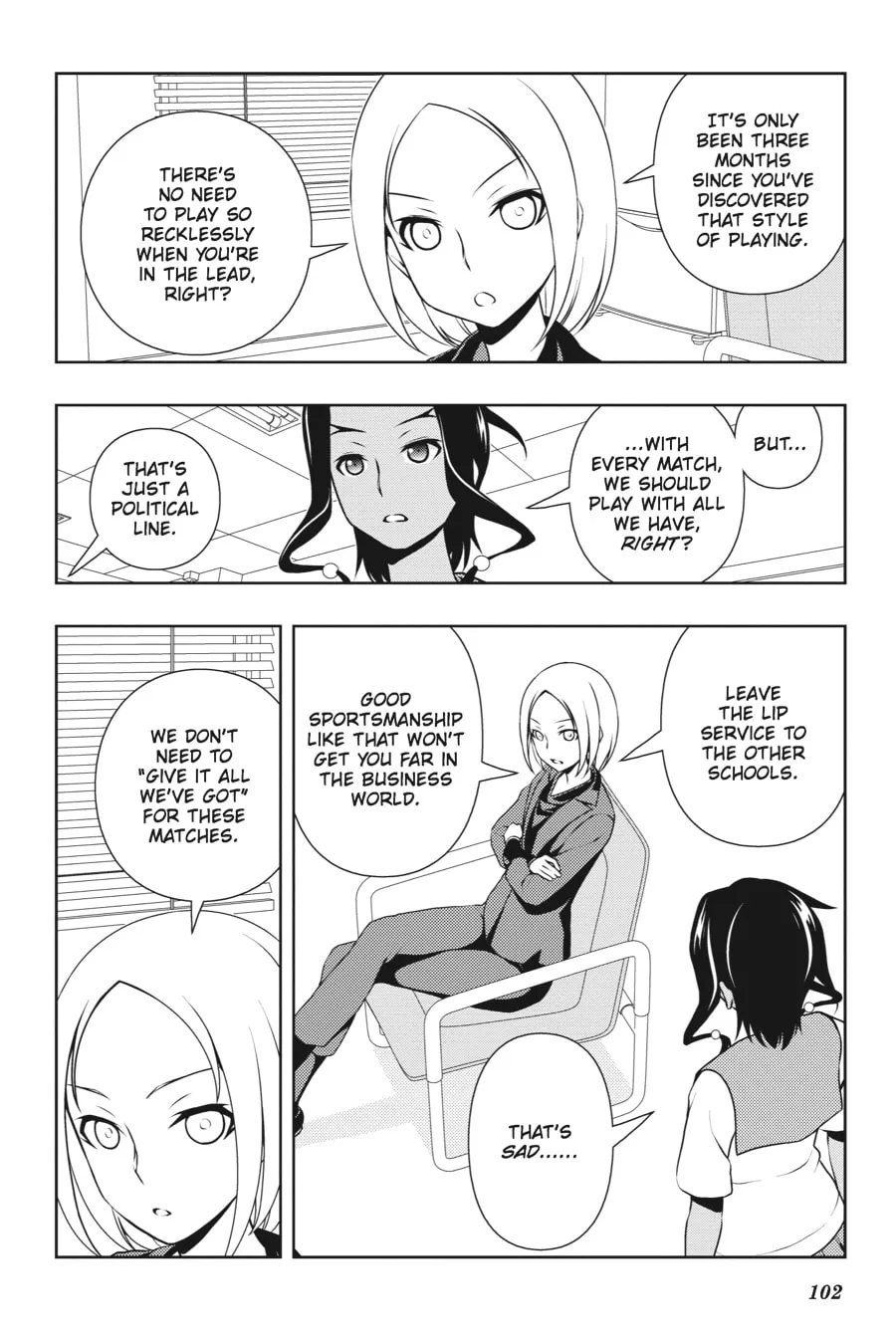 Saki Chapter 137 page 2 - 