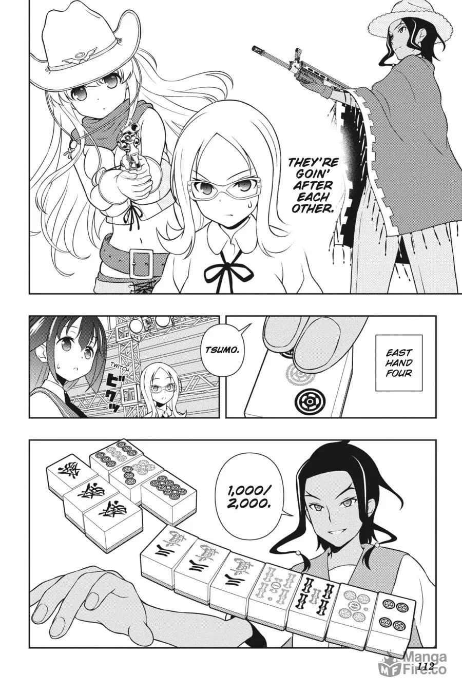 Saki Chapter 137 page 12 - 