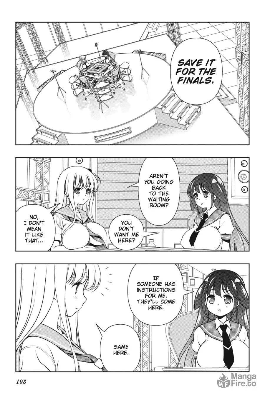 Saki Chapter 137 page 3 - 