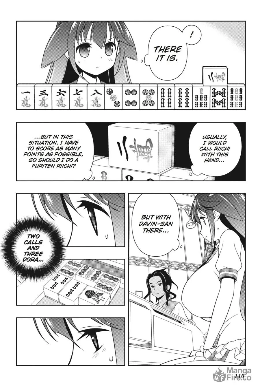Saki Chapter 137 page 10 - 
