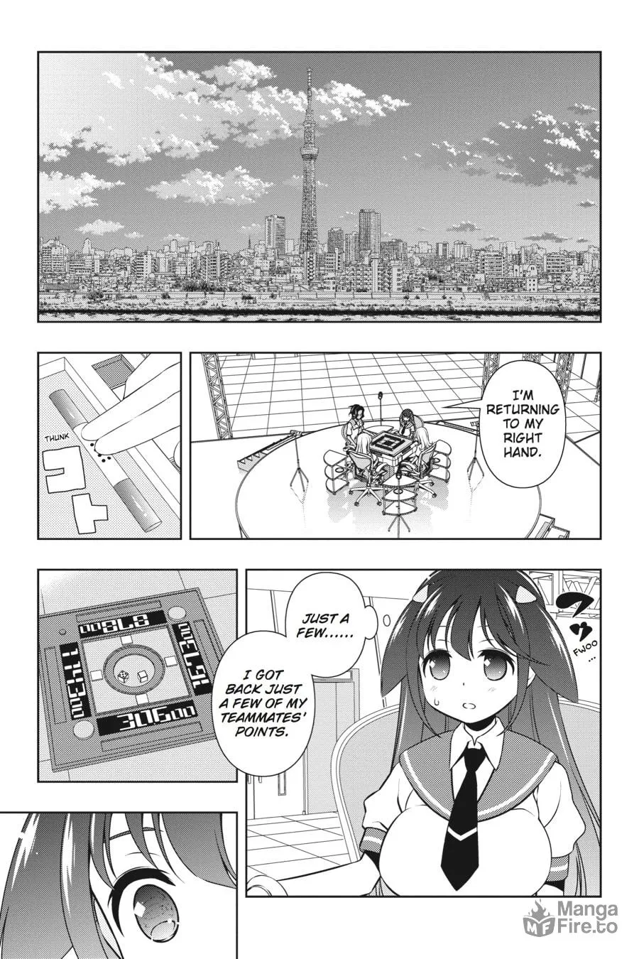 Saki Chapter 138 page 15 - 
