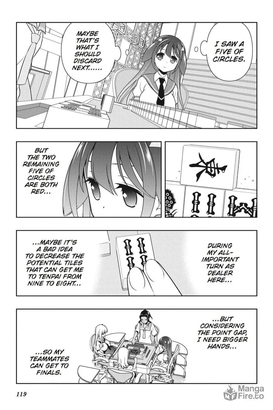 Saki Chapter 138 page 3 - 