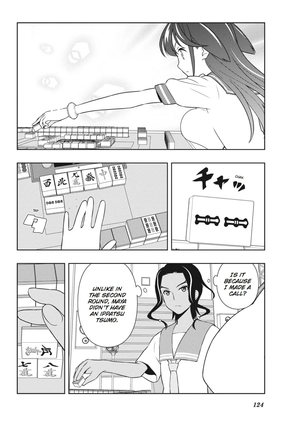 Saki Chapter 138 page 8 - 