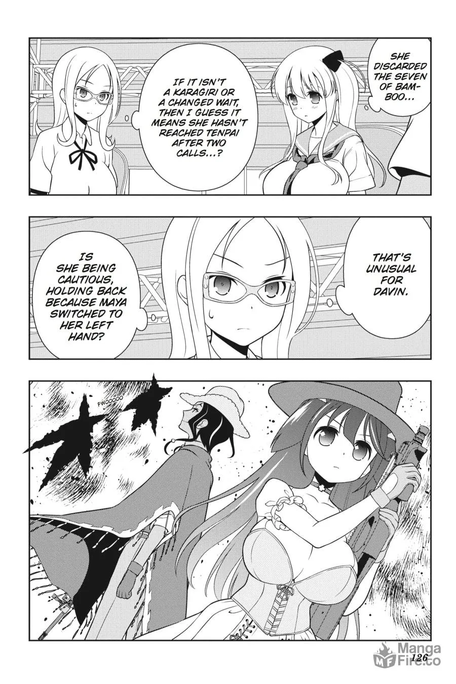 Saki Chapter 138 page 10 - 