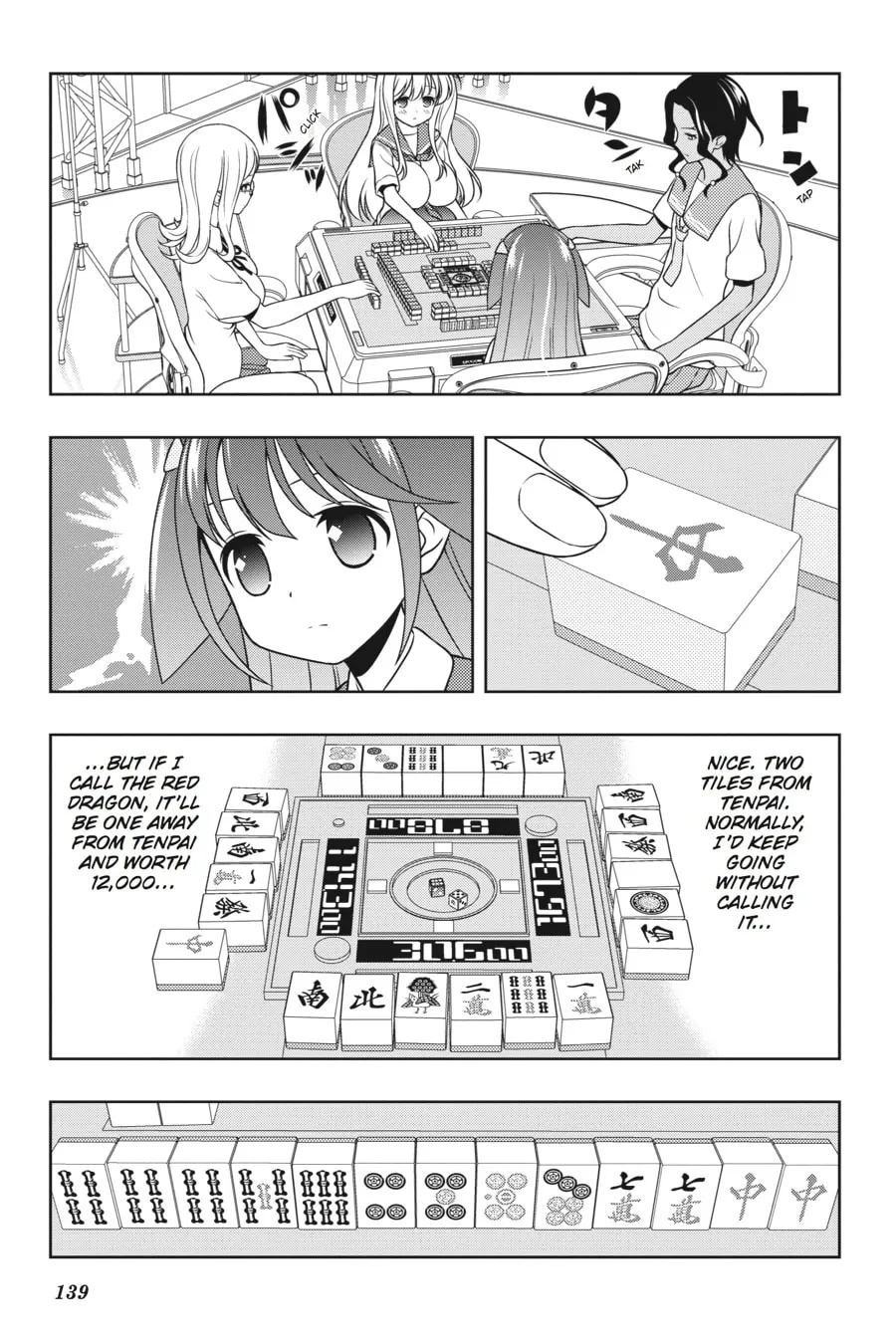 Saki Chapter 139 page 4 - 