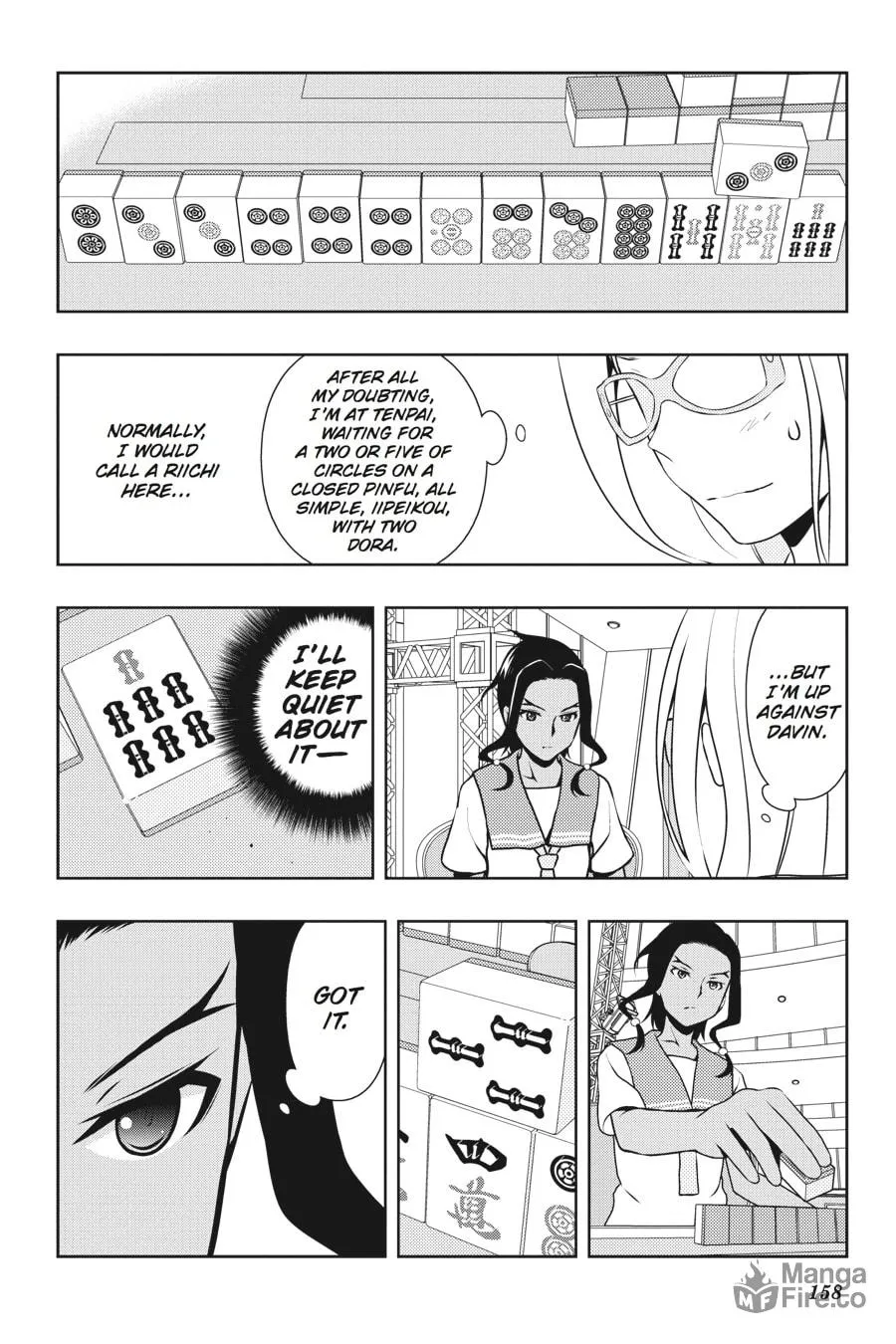 Saki Chapter 140 page 10 - 