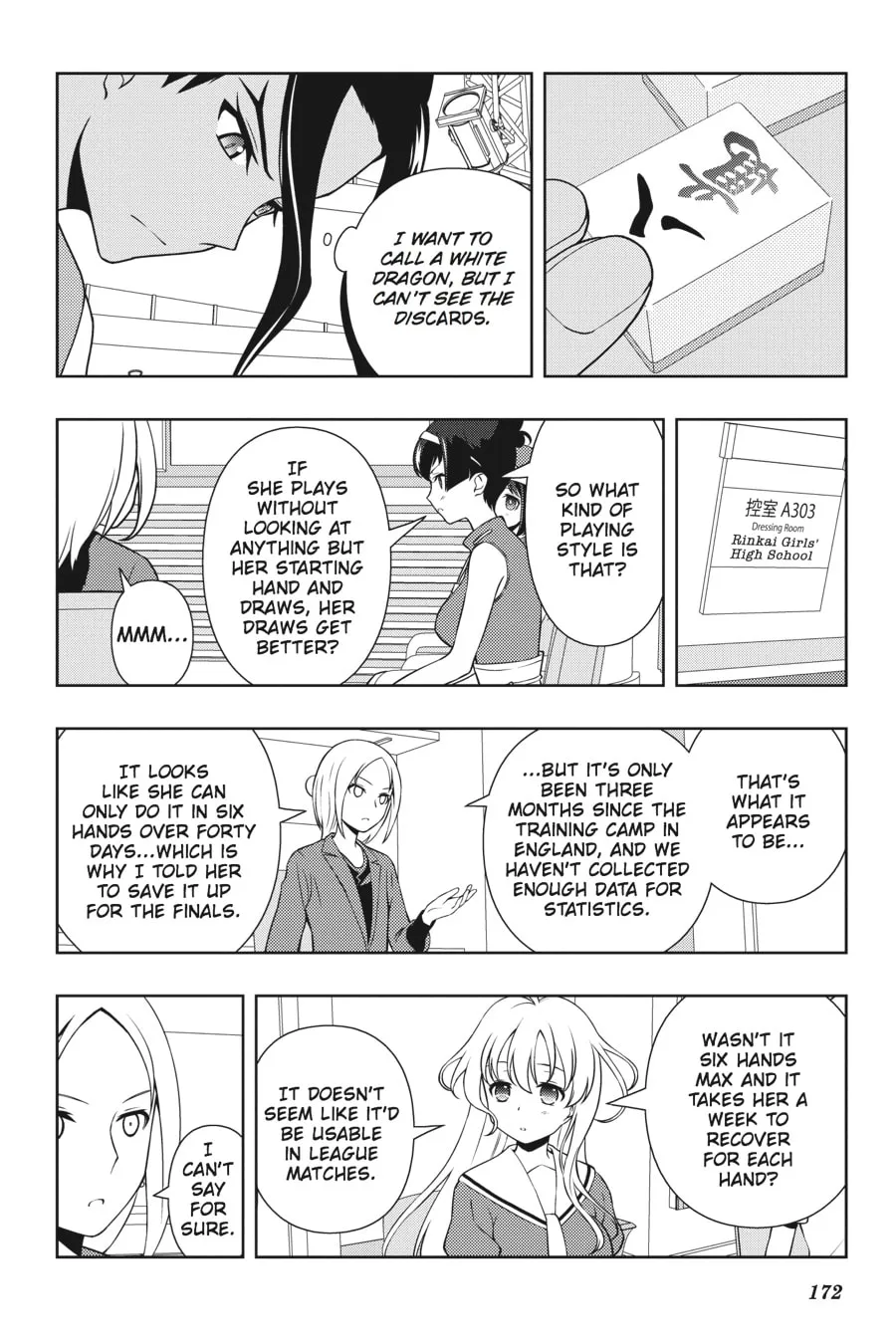 Saki Chapter 141 page 8 - 