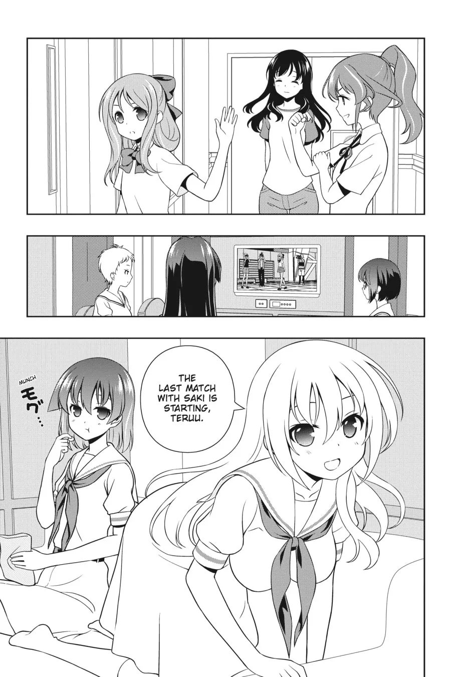 Saki Chapter 142 page 11 - 