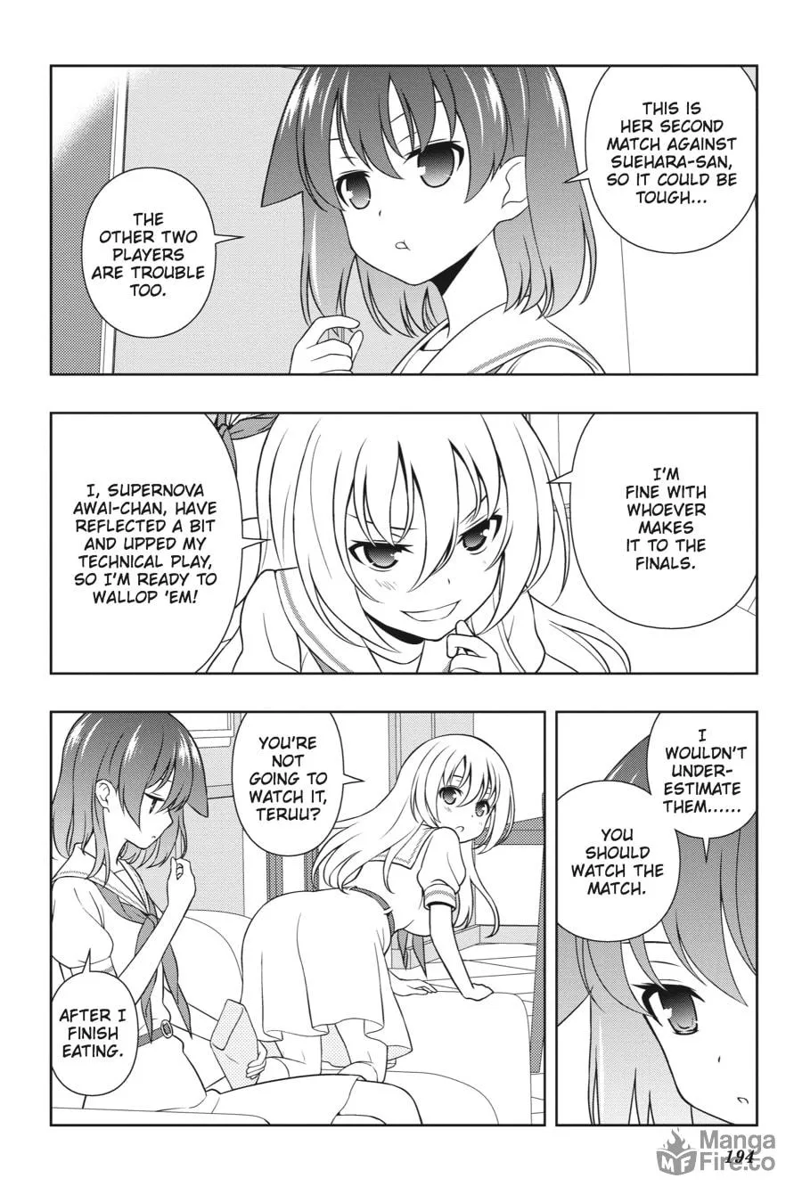 Saki Chapter 142 page 12 - 