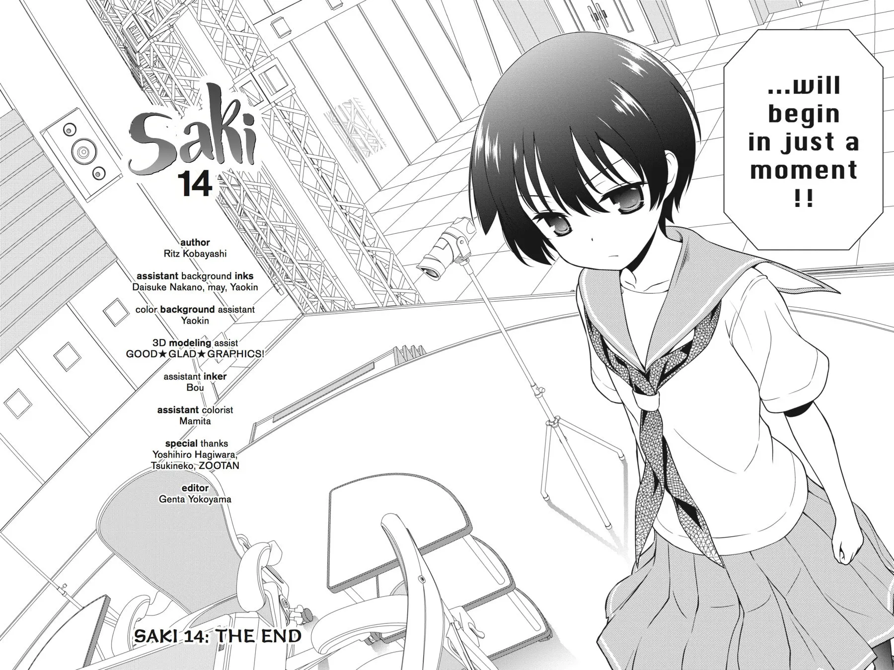 Saki Chapter 142 page 15 - 