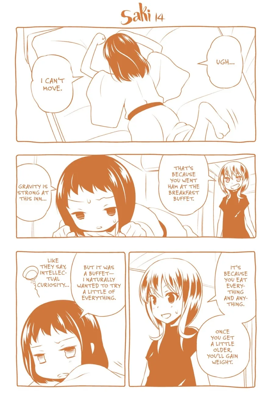 Saki Chapter 142 page 16 - 