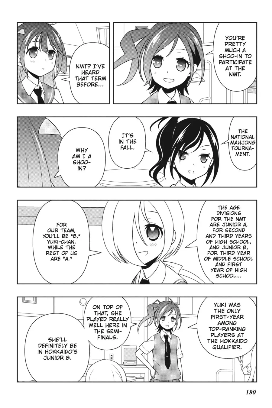 Saki Chapter 142 page 8 - 