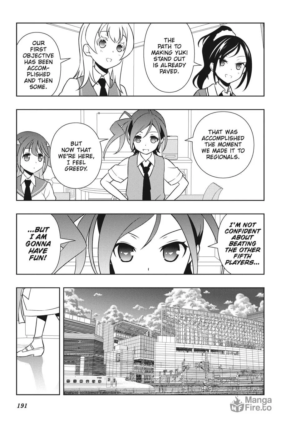 Saki Chapter 142 page 9 - 