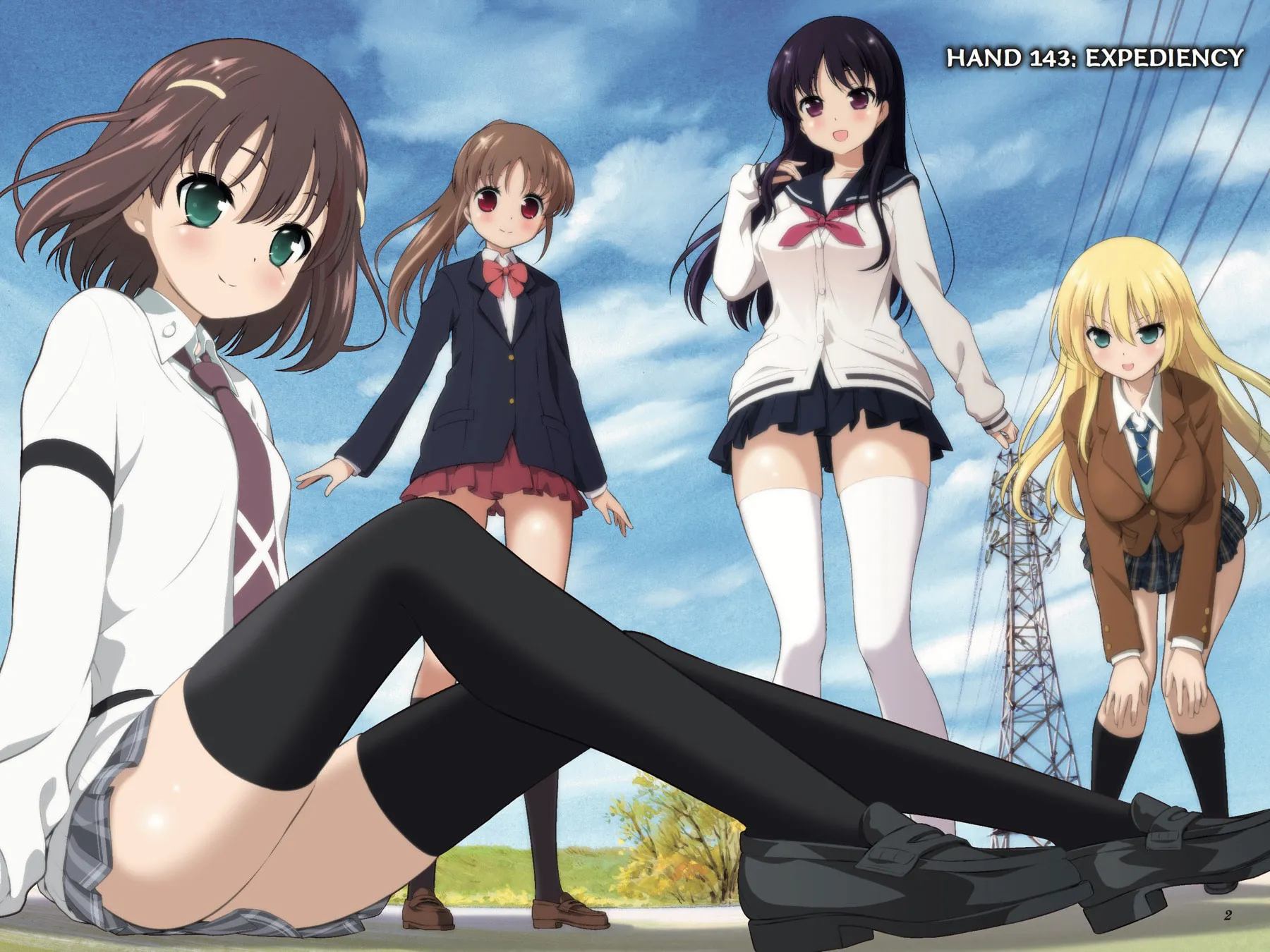 Saki Chapter 143 page 2 - 