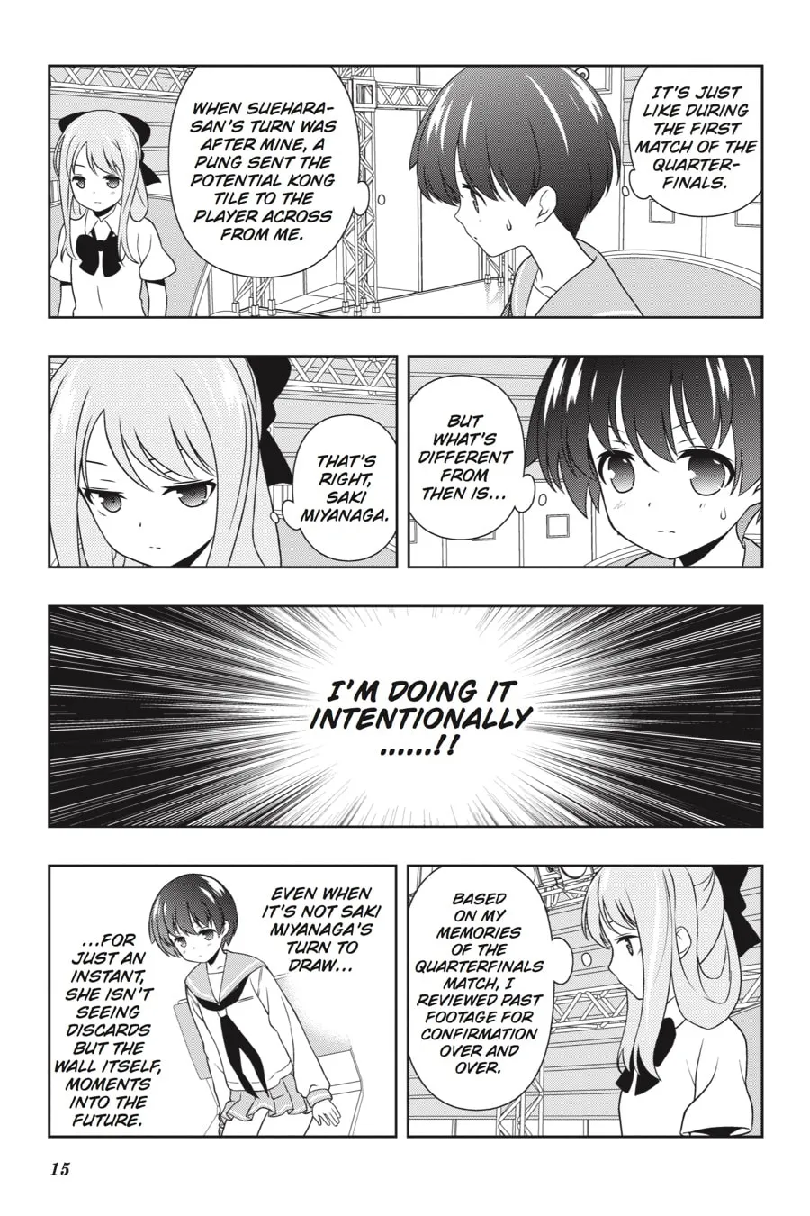 Saki Chapter 143 page 14 - 