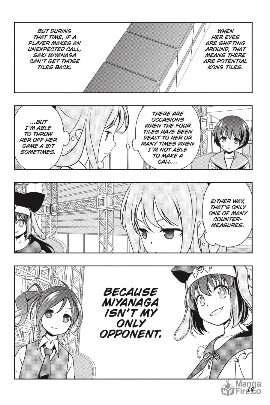 Saki Chapter 143 page 15 - 